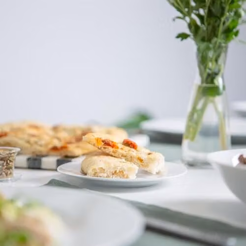 Argon Tableware White Ceramic Wide Rimmed Side Plates, Pack of 12, Diameter: 15.4 cm – 2