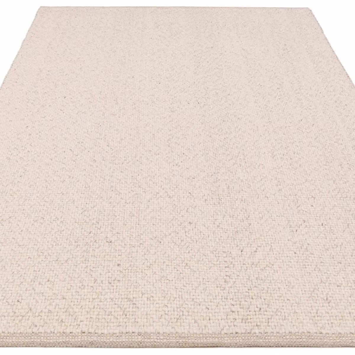 The Rug Shop UK Cream Modern Plain Handmade Area Rug, W: 200 cm, D: 290 cm – 3