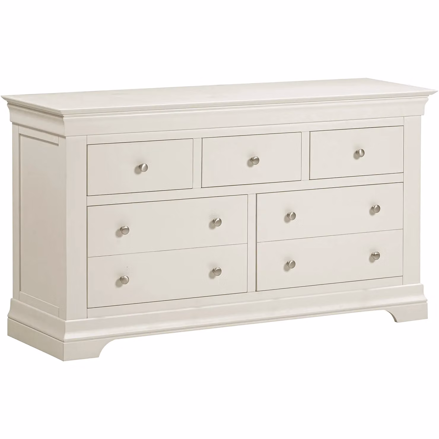 Seconique Bordeaux 3+2 Drawer Chest in White Matt – 2