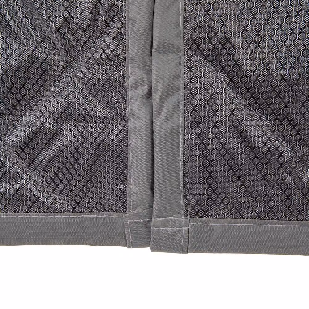 PAWNORA Thermal Insulated Door Curtain in Grey, W: 86.36 cm, H: 208.28 cm – 3