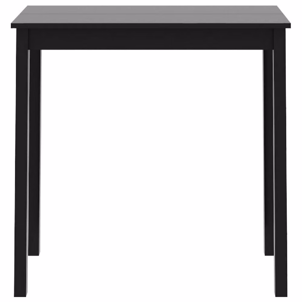 Berkfield Home Modern Black MDF Bar Table, W/D/H: 115 x 55 x 107 cm – 2