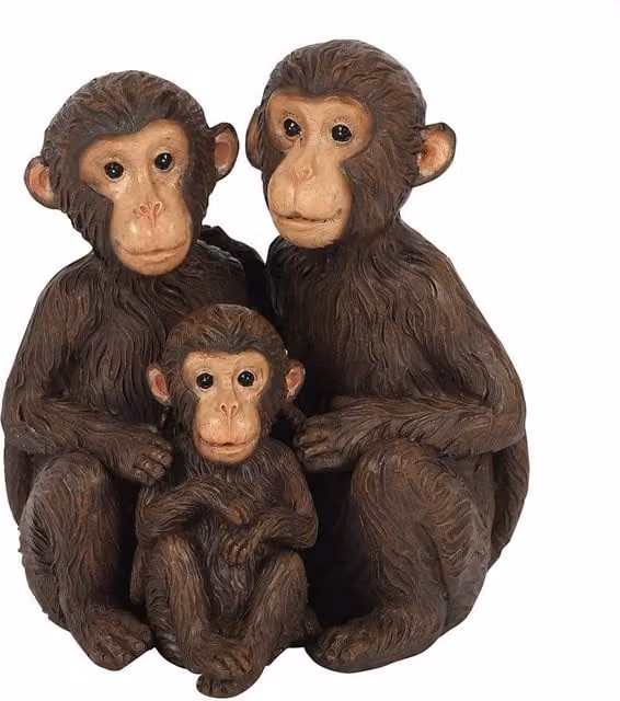Something Different Just The Tree Of Us Monkey Family Ornament in Brown