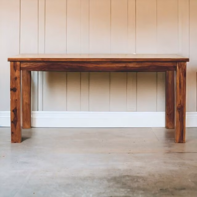 Artisan Furniture Tula Square Dining Table in Brown Mango Wood