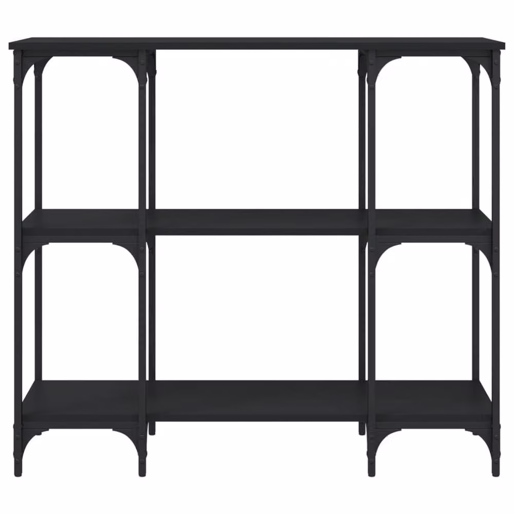 Berkfield Home Decorative Console Table in Black, W/D/H: 102 x 35 x 90 cm – 3