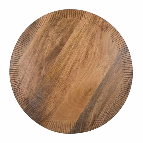 Jamie Oliver Big Love All-Rounder Serving Board, Brown Mango Wood, W/D/H: 48 x 48 x 2 cm