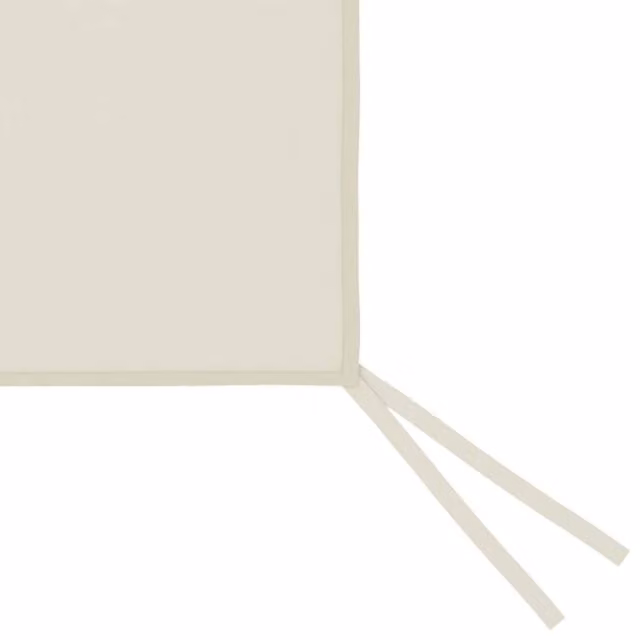 Berkfield Home Gazebo Sidewall with Windows, Beige, W: 6 m, D: 2 m