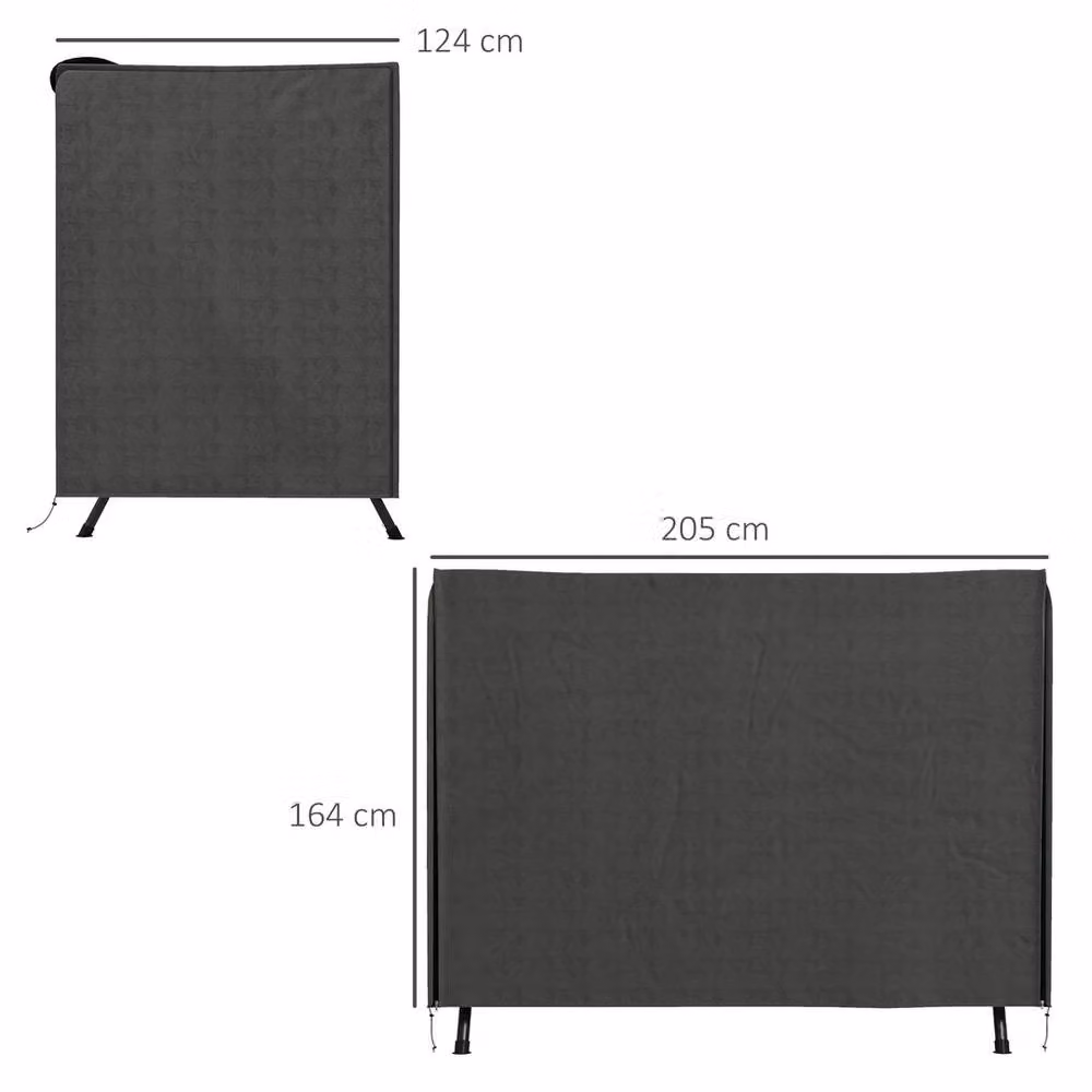 EONLION Grey Polyester Patio Swing Chair Protector Cover, Width: 100 cm – 2