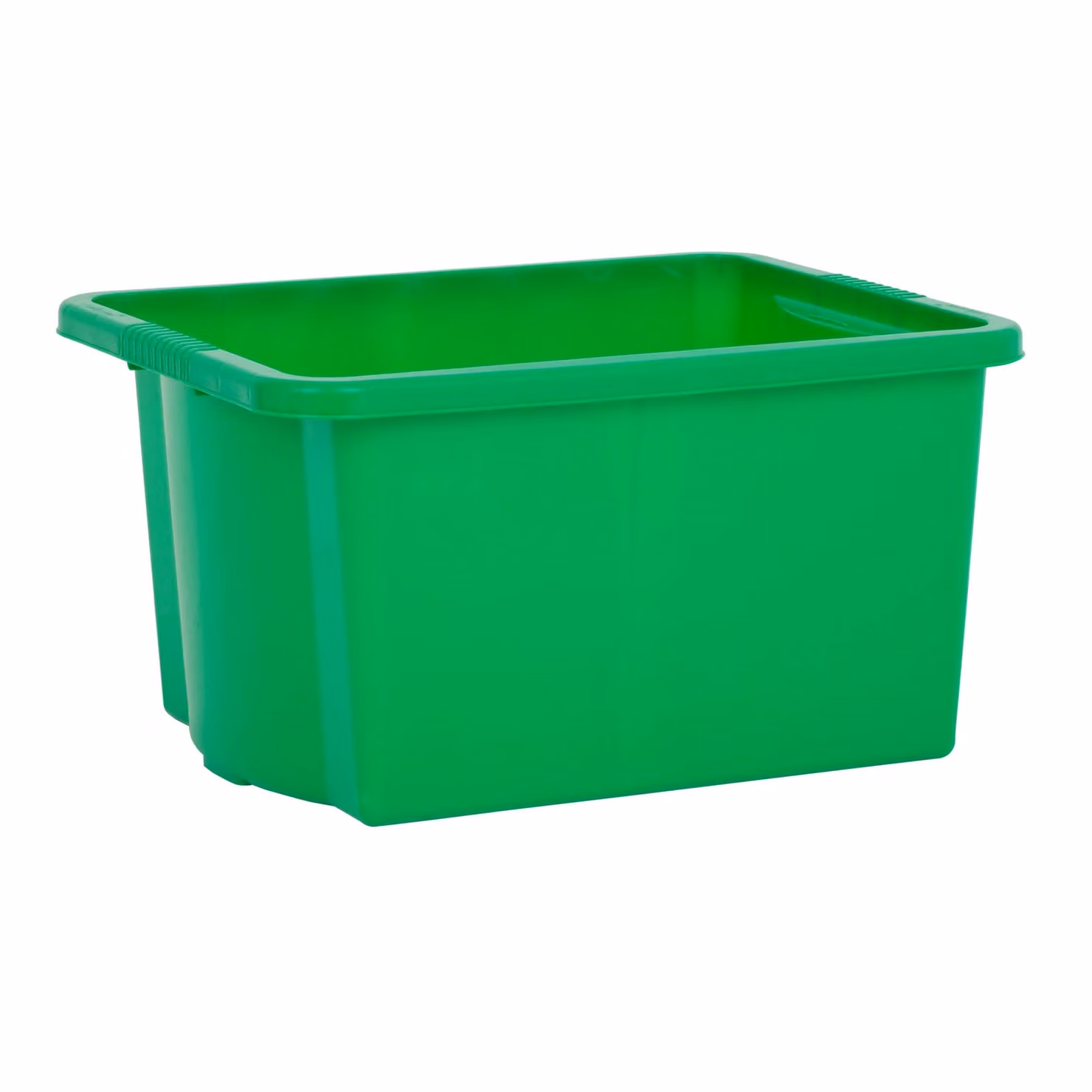 Wham Stack & Store 35L Solid Plastic Storage Boxes, 4 Pack, Multicolour, Stackable with Handles – 2