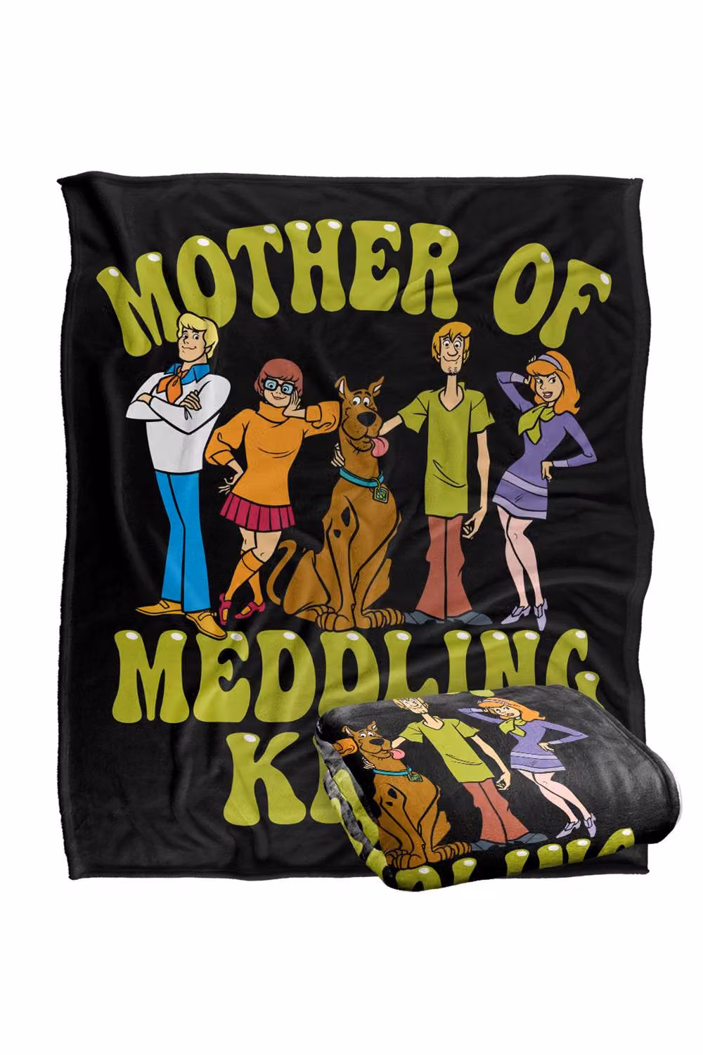 Warner Bros. Scooby Doo Meddling Kids Super Soft Silky Touch Fleece Throw Blanket, Multicolour, W: 91.44 cm, D: 147 cm – 7