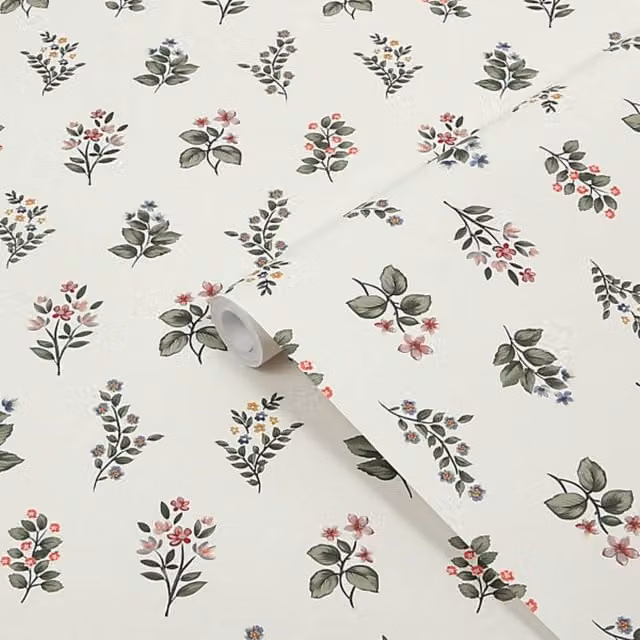 Superfresco Easy Pretty Petals Beige Floral Botanical Wallpaper, Width: 52 cm