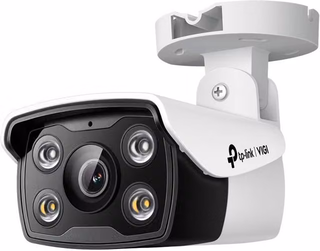 TP-Link 3MP Full-Colour Bullet IP Security Camera, White – 1