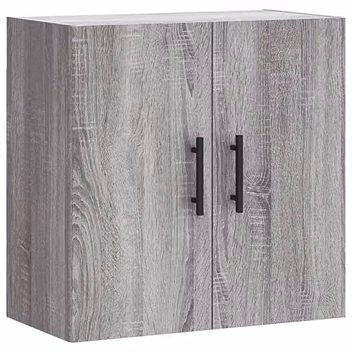 vidaXL Modern Wall Mounted Cabinet in Grey Sonoma, W/D/H: 60 x 31 x 60 cm – 1