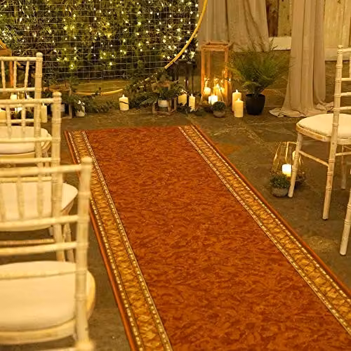 runrug Traditional Grey Oriental Stair Runner, Machine Woven Polypropylene and Jute, W/D/H: 70 x 540 x 0.9 cm