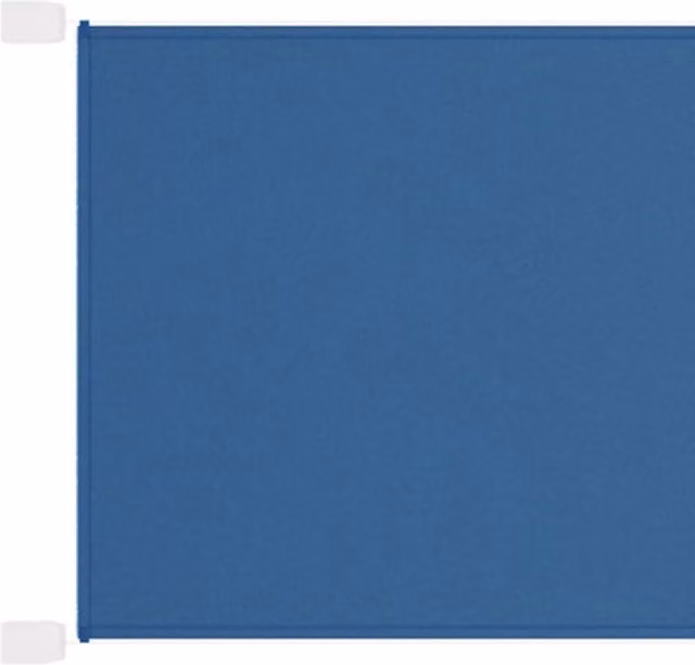 Berkfield Home Vertical Awning in Blue, Oxford Polyester Fabric, W/H: 60 x 1000 cm