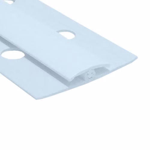 AM Clad Antimicrobial PVC Hygiene Cladding Two Part Division Bar, Blue, Length: 3 m