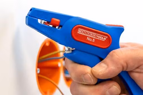 Weicon Automatic Wire Stripper No. 5 with Side Cutter for Cables 0.2-6 mm2 – 5