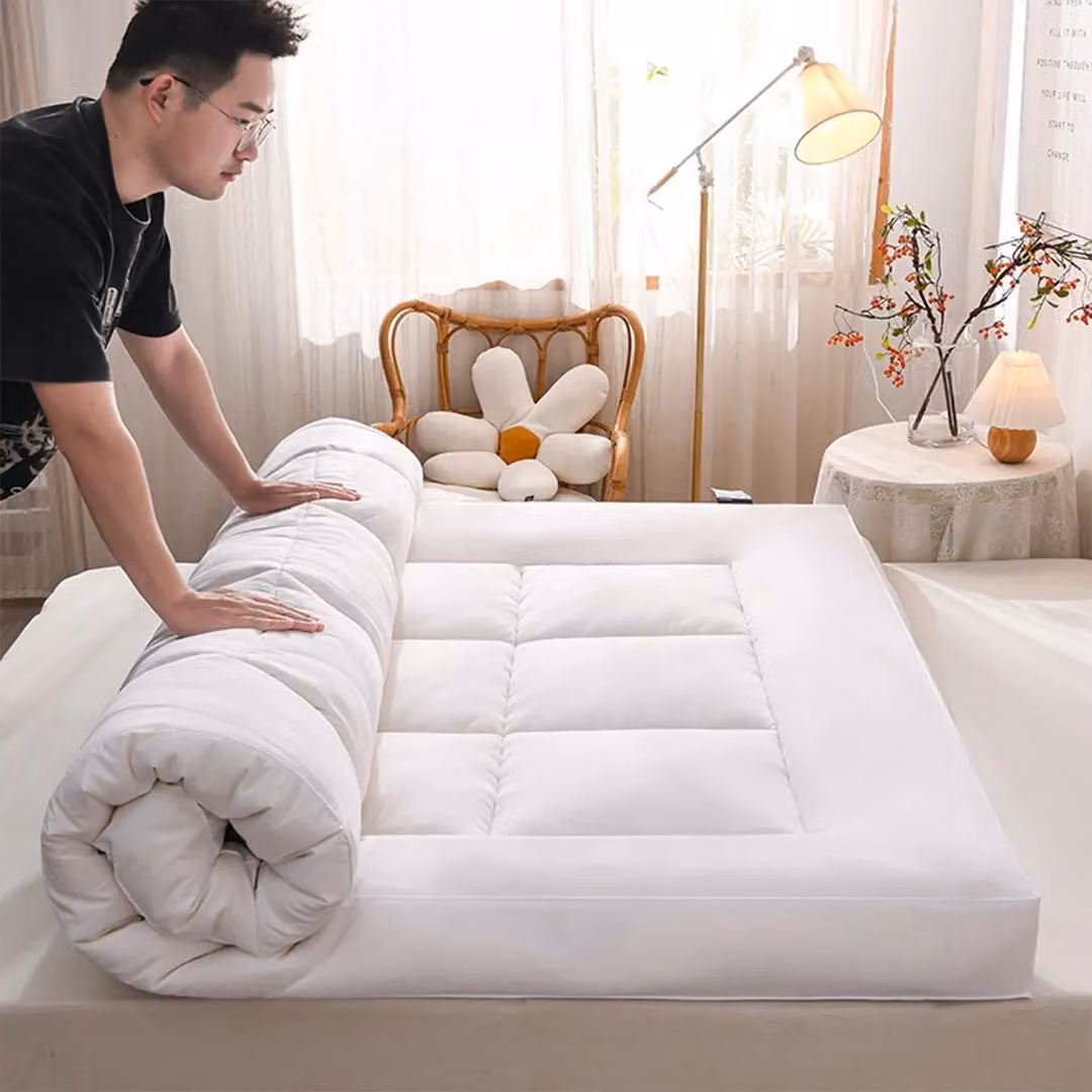 SPETLEK Hotel Quality Mattress Topper, 10cm Thick, King Size, White – 2