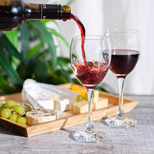 LAV Venue 12 Piece Transparent Glass Wine Glass Set – 2