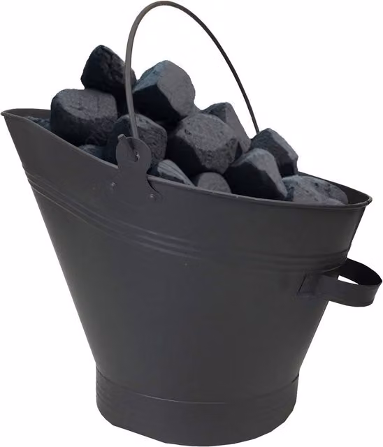 Simpa Waterloo Coal Bucket in Black