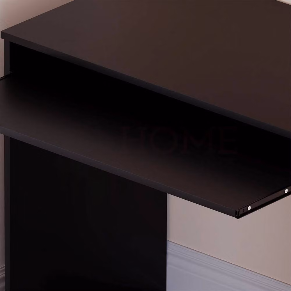 SPETLEK Black Compact Computer Desk for Home Office and Study, W/D/H: 75 x 80 x 0.6 m2 – 5