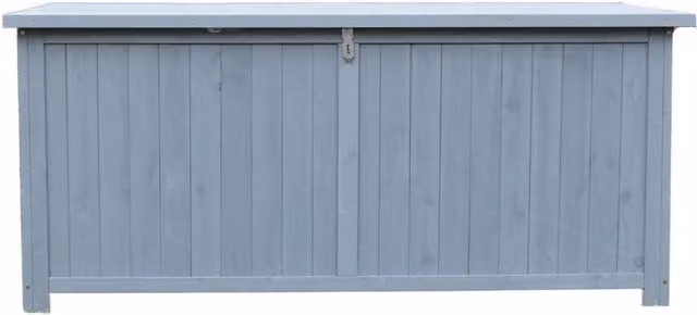 Jack Stonehouse Modern Grey Wooden and Plastic Garden Storage Unit