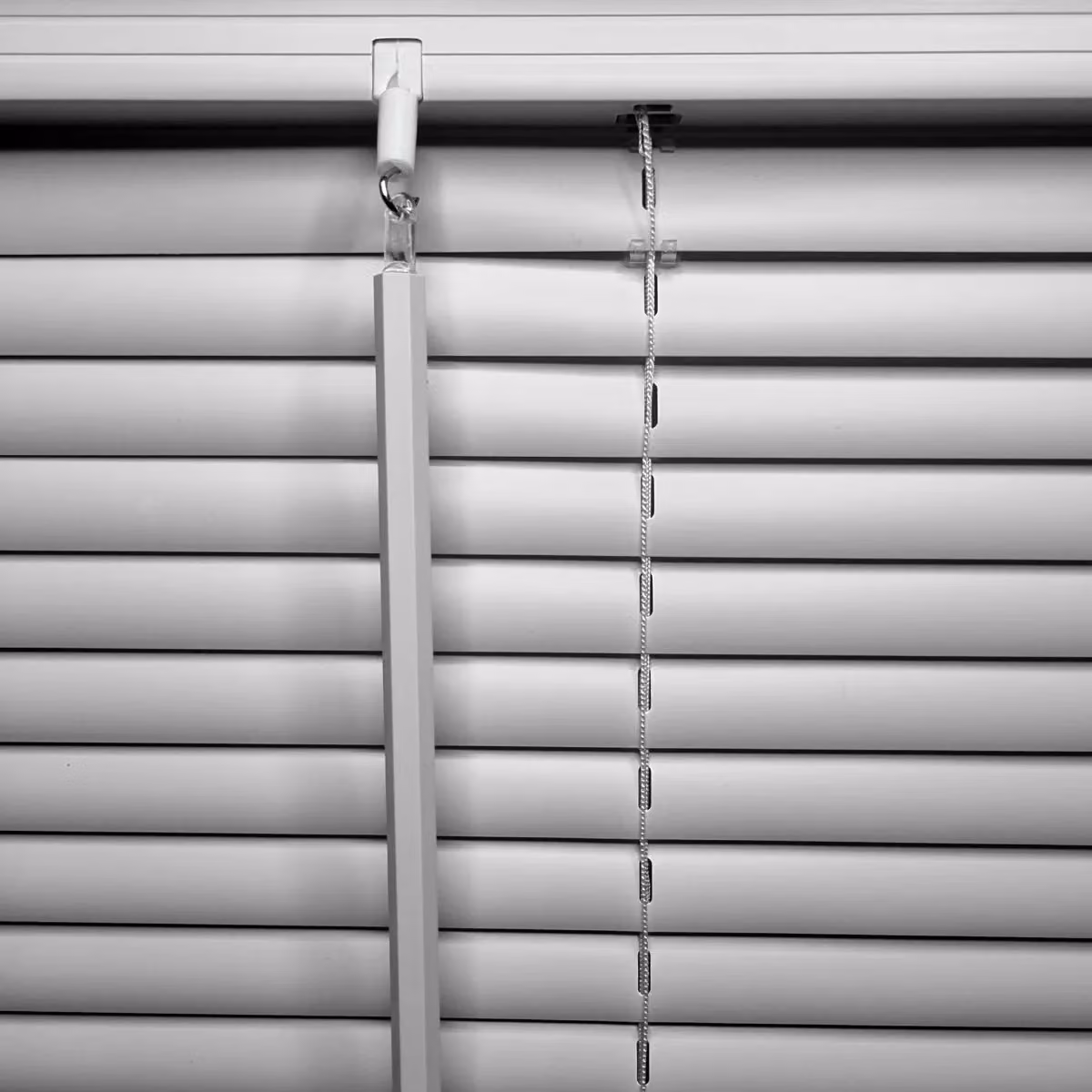 Trimmable Grey Venetian Window Blinds with 25mm PVC Slats, Width: 60 cm, Drop: 210 cm – 2
