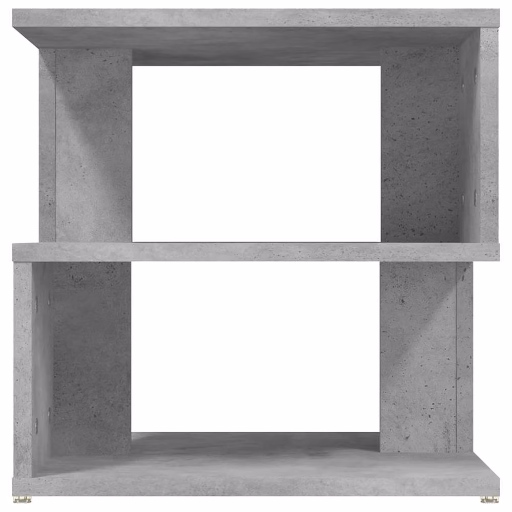 Berkfield Home Modern Square Side Table in Grey, W/D/H: 40 x 40 x 40 cm – 3