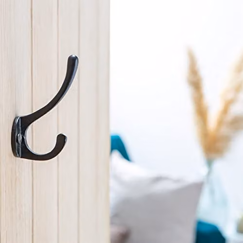 Hammer and Tongs Iron Hat and Coat Hook in Black – 4