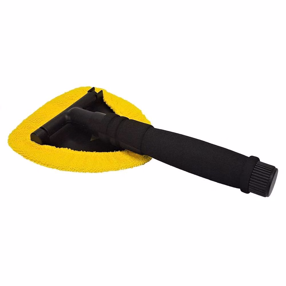 EONLION Extendable Microfibre Windscreen Glass Cleaner and Demister Duster with Telescopic Handle, Black, Length: 100 cm – 3