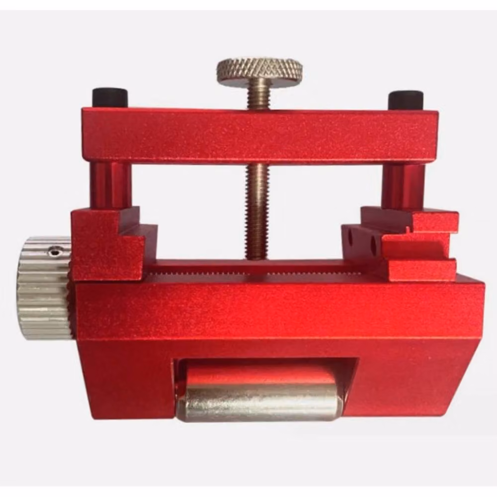 VOGREX Red Wood Chisel Honing Guide Tool with Precise Angle and Wide Roller – 3