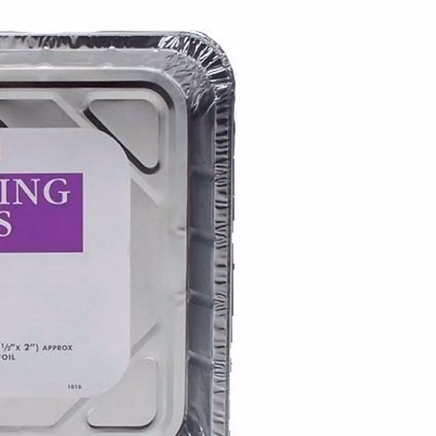 Caroline Rectangular Oven Roasting Tray Pack of 2 in Silver – 2