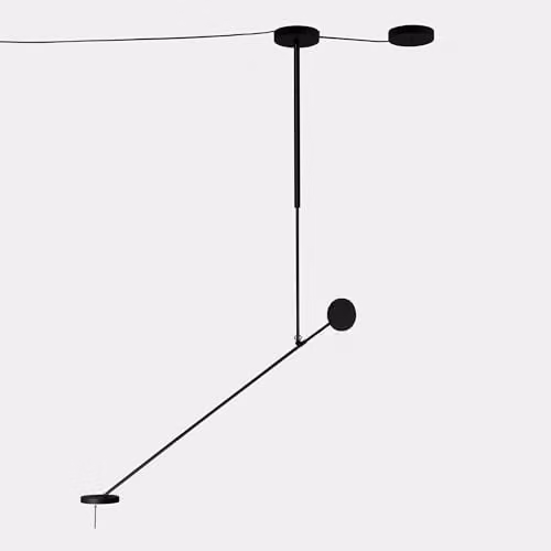 Netlighting Invisible LED Suspended Pendant Light in Matt Black, 765lm, 2700K, Dimmable