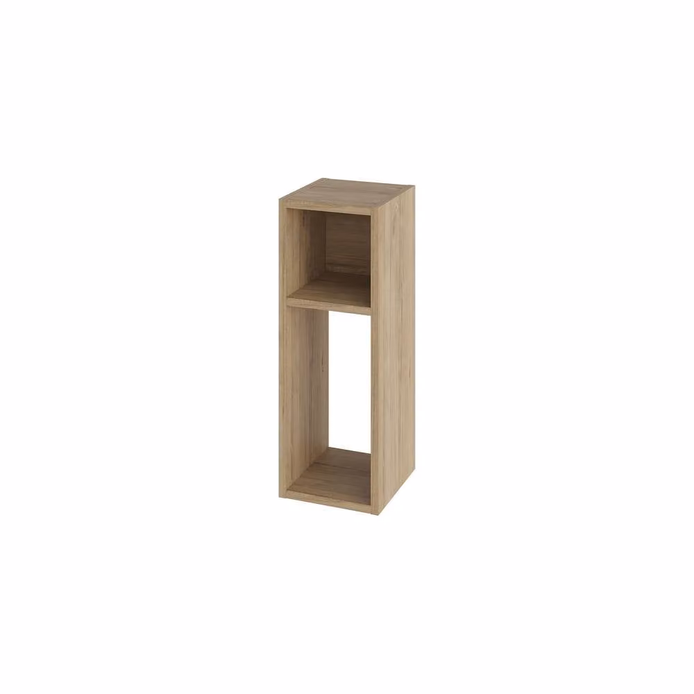 Decortie Combayn' Modern Open Back Bookcase Shelving and Display Unit in Sand/Beige – 2