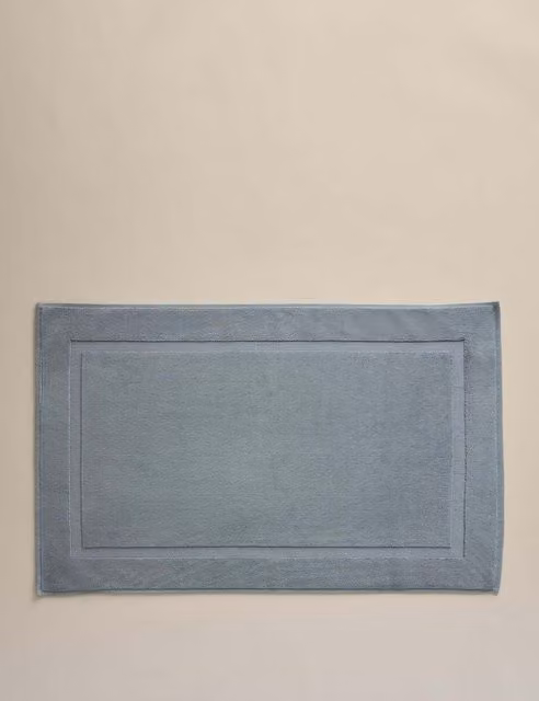 M&S Luxury Egyptian Cotton Seafoam Bath Mat