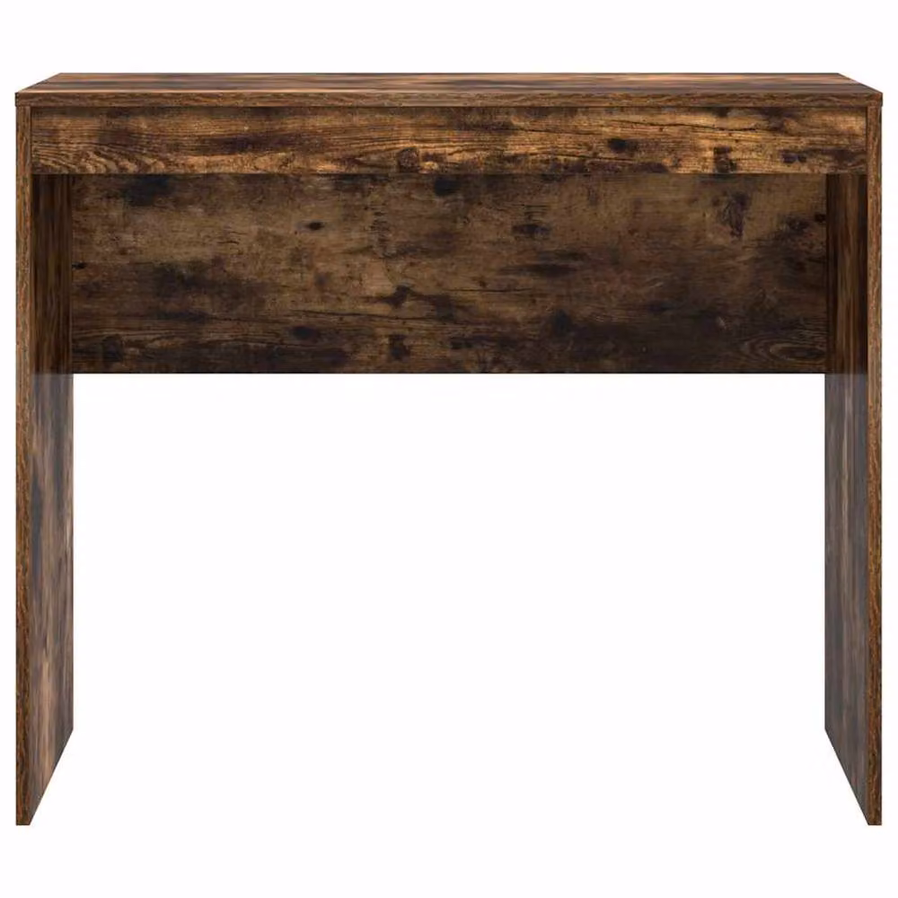 Berkfield Home Writing Desk in Smoked Oak Brown, W/D/H: 90 x 40 x 76 cm – 5
