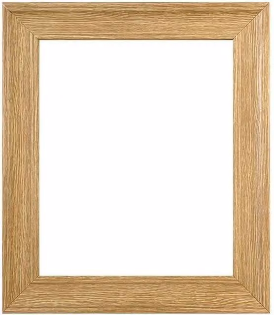 Frames by Post Scandi Single Rectangular Photo Frame in Brown, 30.48 x 30.48 cm – 1