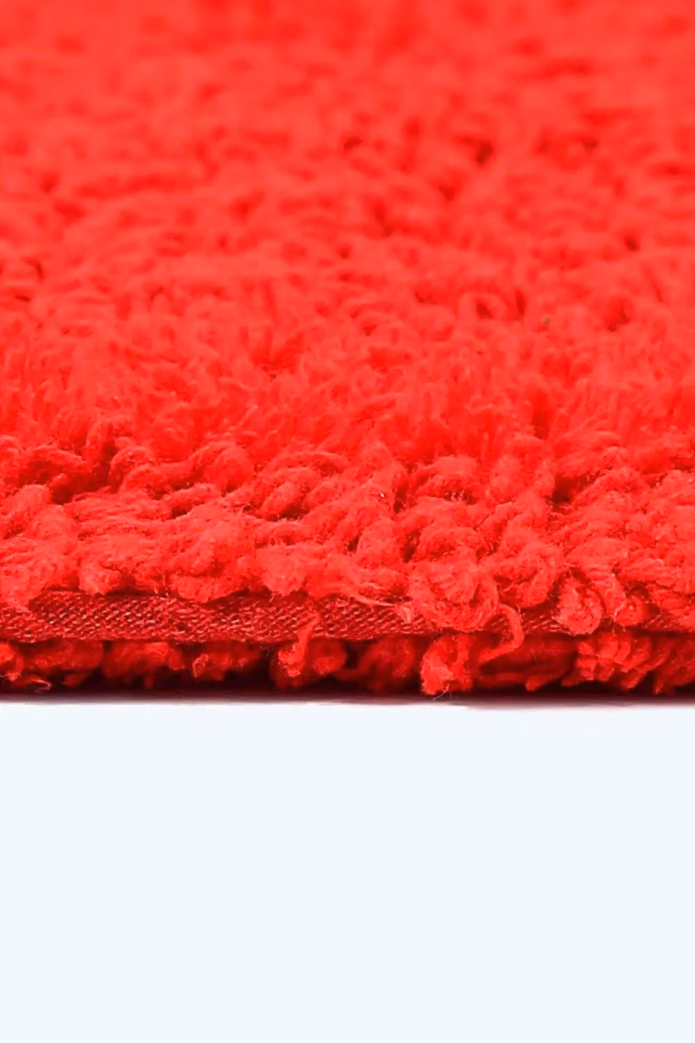 Homescapes Luxury Extra Large Reversible Cotton Bath Mat, Red, W/D/H: 70 x 120 cm – 3