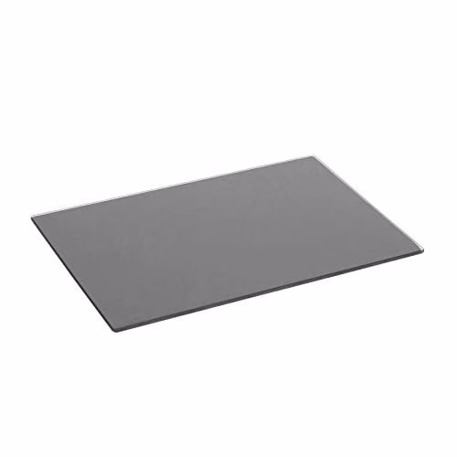Harbour Housewares Rectangular Glass Chopping Board in Grey, W: 30 cm, D: 20 cm – 1
