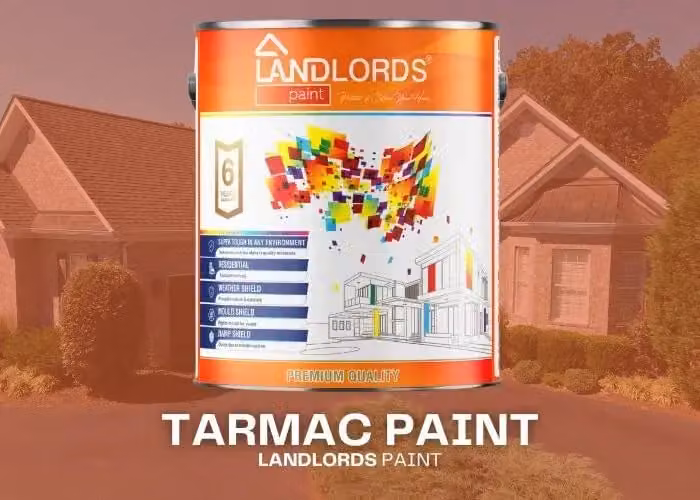 Landlords Black Tarmac Paint, 10 l – 2
