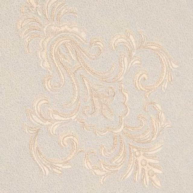 Livingandhome Multicoloured and Gold Botanical Floral Non-Woven Wallpaper Roll