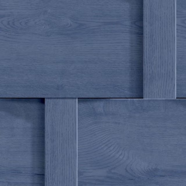Debona Harrow Weave Blue Wood Panel Geometric Abstract Wallpaper