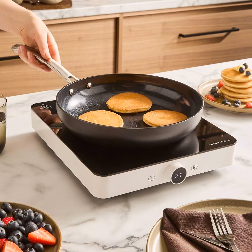 Morphy Richards Portable Single Induction Hob with Timer in White – 7