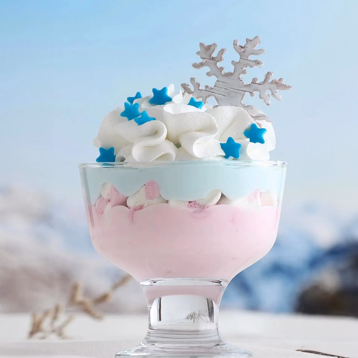 LAV Destina Glass Ice Cream Bowls, 285ml, Pack of 6, Clear – 3