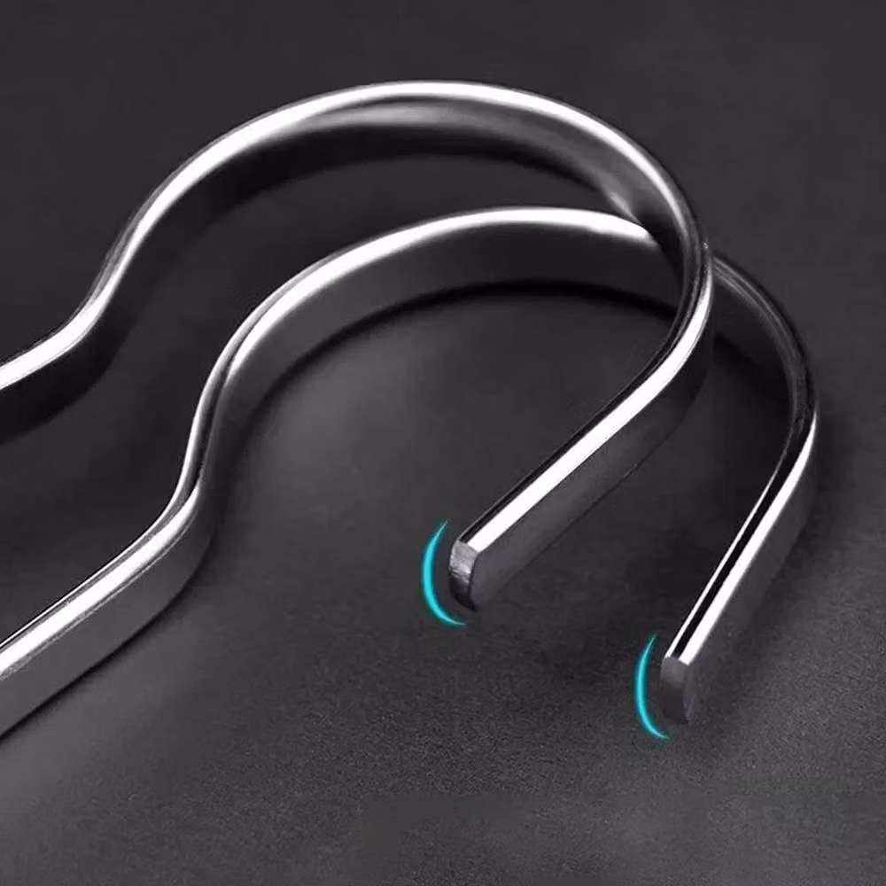 EONLION 10-Piece Stainless Steel Metal Hangers in Silver – 2