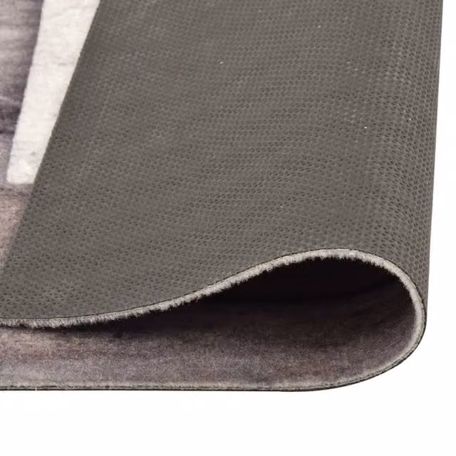 Berkfield Home Washable Polyamide Kitchen Carpet, Multicolour and Grey, W: 45 cm, L: 150 cm – 1