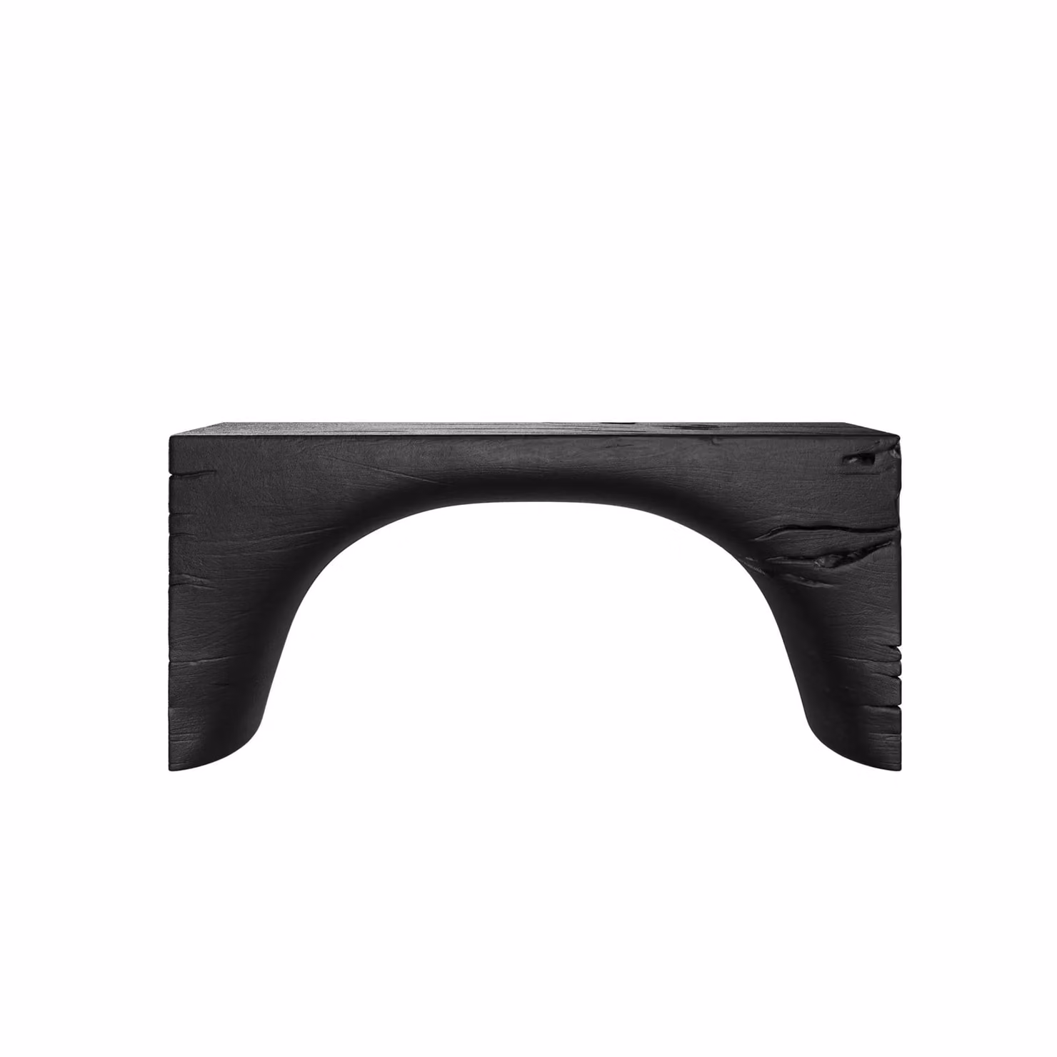 Dome Deco DOVER Modern Black Wood Console Table