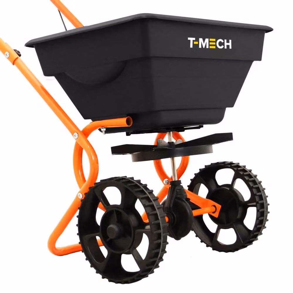 T Mech Manual Rotary Broadcast Spreader in Black – 7