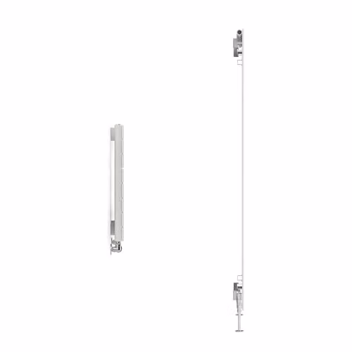 Terma Steel Single Panel Wall Mounted Radiator, White, H x W: 180.0 x 58.8 cm – 2