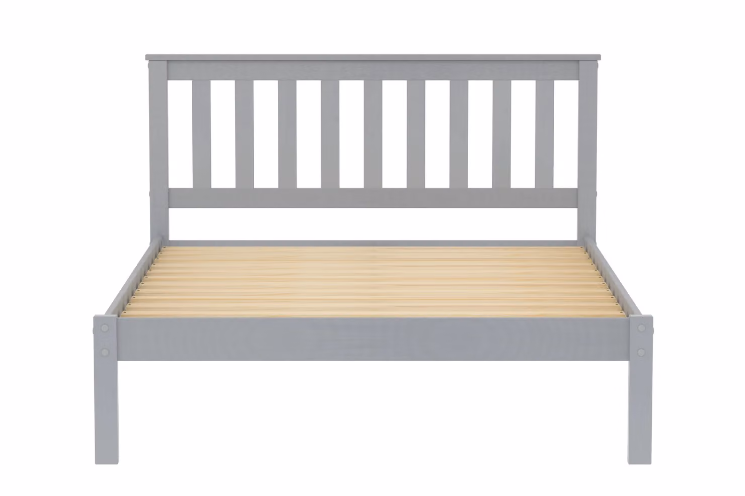 Birlea Denver Grey Solid Wood Bed Frame with Drawers, W/D/H: 90 x 190 cm – 3