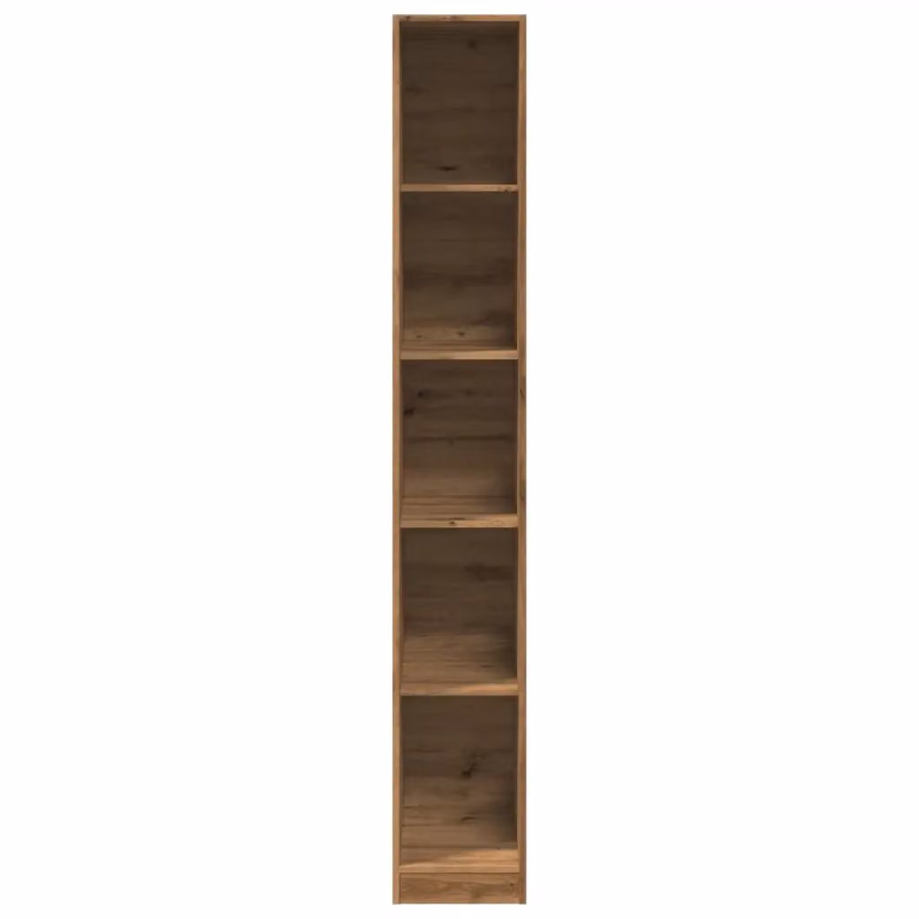 Berkfield Home Artisan Oak Wardrobe in Brown, W/D/H: 30 x 50 x 200 cm – 2